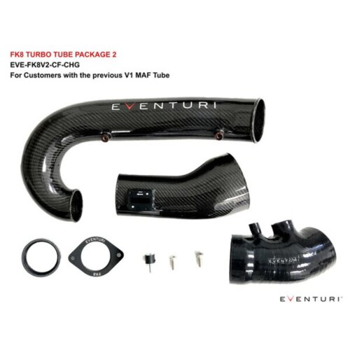 Eventuri karbonska turbo cev V3 za Honda Civic Type R FK8