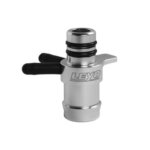 Leyo Motorsport boost tap priključek za 2.0 TSI/TFSI (VW Golf 6 GTI, Audi A3 8P, A4 B7/B8, A5, A6 C7, Q3, Q5, TT 8J) – srebrn