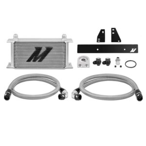 Mishimoto hladilnik olja za Nissan 370Z – srebrni, brez termostata