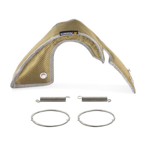 Mishimoto titanova toplotna zaščita turbo polnilnika za Honda Civic Type R FK2/FK8