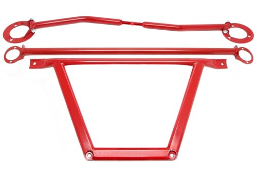 Komplet jeklenih strutbarov TA Technix za BMW 3 (E36) 316i/318i M40 1990–1993 – rdeča