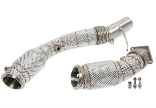 Tuners Capital downpipe s katalizatorjem in OPF za BMW M3 F80 in M4 F82 S55 LCI