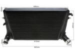 Tuners Capital intercooler 650 mm za VW Golf V in VI, Audi A3 8P in Seat Leon 1P