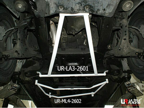 Ultra Racing sprednja spodnja ojačitev šasije za Ssangyong Rodius/Stavic I 2.7D 4WD