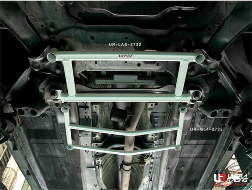 Ultra Racing sprednja spodnja ojačitev šasije za Land Rover Freelander 2 L359