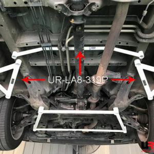Ultra Racing sprednja zgornja opora amortizerjev za Toyota Alphard I (AH10) 2.4/3.0