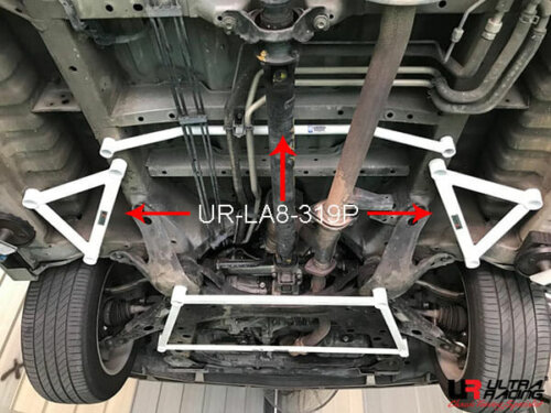 Ultra Racing sprednja zgornja opora amortizerjev za Toyota Alphard I (AH10) 2.4/3.0