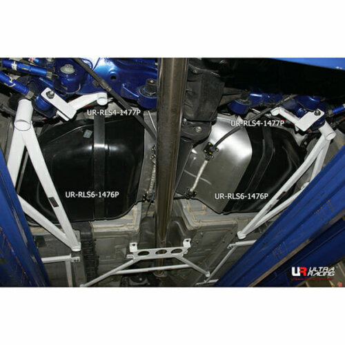 Ultra Racing 6-točkovna zadnja spodnja ojačitev šasije za Hyundai Genesis/Rohens Coupe BK