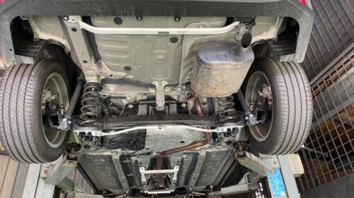 Ultra Racing zadnja spodnja ojačitev šasije za Toyota Corolla Cross XG10 1.8 2WD