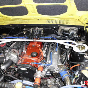 Ultra Racing sprednja zgornja opornica blažilnikov za Mitsubishi Lancer II A17