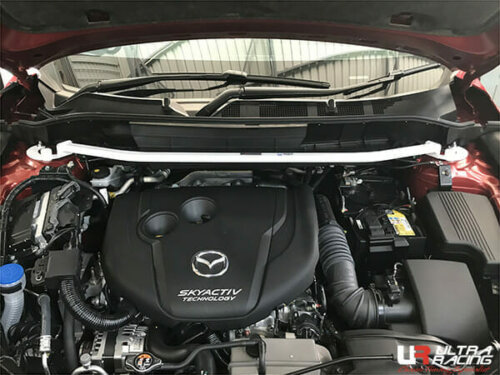 Ultra Racing sprednja zgornja opornica blažilnikov za Mazda CX-5 II KF/KFE in CX-8 KG