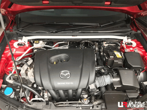 Ultra Racing sprednja zgornja opornica blažilnikov za Mazda 3 IV BP 2.0 2WD
