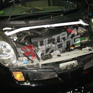 Ultra Racing sprednja zgornja opornica blažilnikov za Nissan Micra III K12