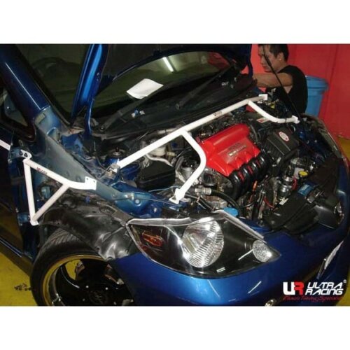 Ultra Racing sprednja zgornja opornica blažilnikov za Honda City IV (GD8) 1.5 2WD