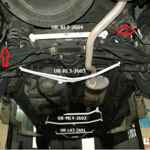 Ultra Racing zadnji stabilizator za Ssangyong Stavic/Rodius I 2.7D 4WD