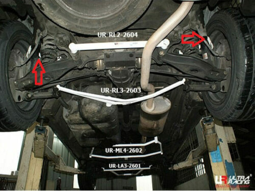 Ultra Racing zadnji stabilizator za Ssangyong Stavic/Rodius I 2.7D 4WD