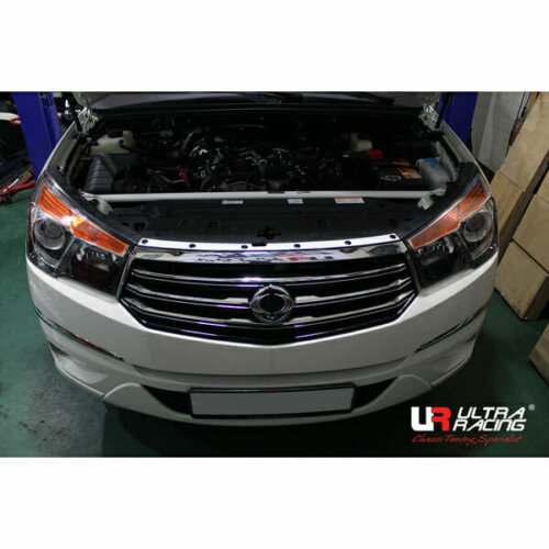 Ultra Racing sprednja zgornja opornica blažilnikov za Ssangyong Korando Turismo/Stavic 2.0D 4WD