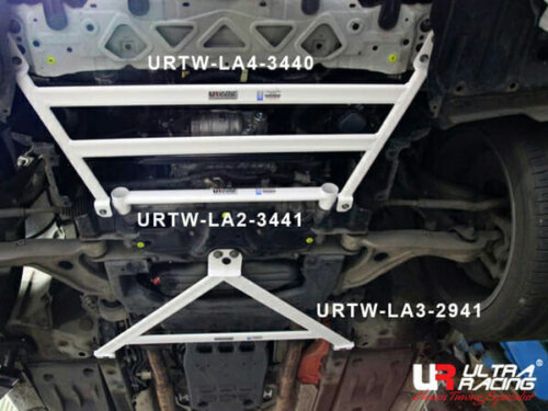 Ultra Racing sprednja spodnja ojačitev šasije za Lexus GS IV L10