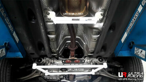 Ultra Racing srednja spodnja ojačitev šasije za Volkswagen Sharan II (7N) 2.0 TDI