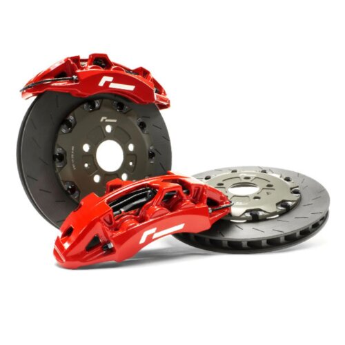 Racingline zavorni set 380 mm Floating 6-batni – rdeč