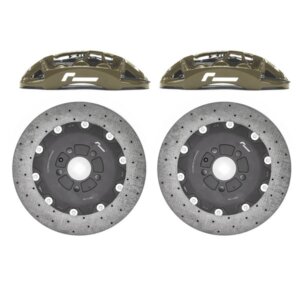 Racingline zavorni komplet Carbon 380 mm Stage 3 6-pot za platformo PQ35 (VW Golf 5/6, Audi A3 8P)
