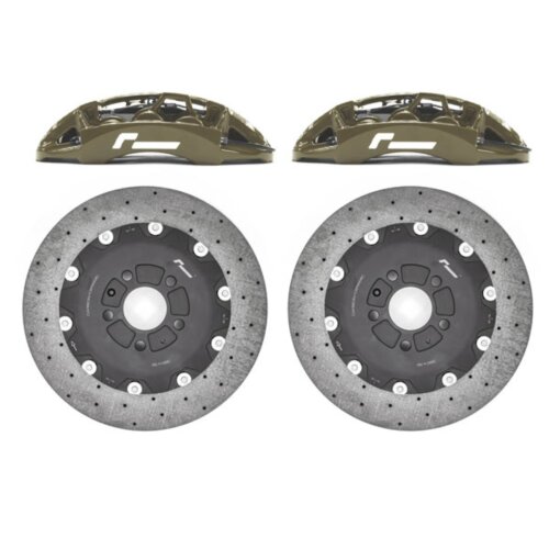 Racingline zavorni komplet Carbon 380 mm Stage 3 6-pot za platformo PQ35 (VW Golf 5/6, Audi A3 8P)