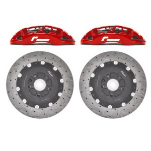 Racingline zavorni komplet Carbon 380 mm Stage 3 6-batni za platformo PQ35 (VW Golf 5/6, Audi A3 8P)