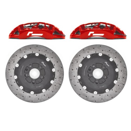 Racingline zavorni komplet Carbon 380 mm Stage 3 6-batni za platformo PQ35 (VW Golf 5/6, Audi A3 8P)