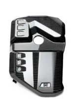 BMC karbonski sesalni komplet CKS CKS00001 za BMW M2, M3, M4 – 1 × karbonski pokrov motorja, 2 × airbox (karbonsko ohišje), 2 × zračna filtra, sijajni karbon