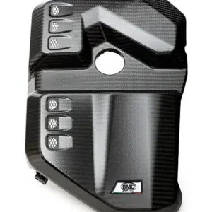 BMC karbonski sesalni komplet CKS CKS00007 za BMW M2, M3, M4 – 1 × karbonski pokrov motorja, mat karbon