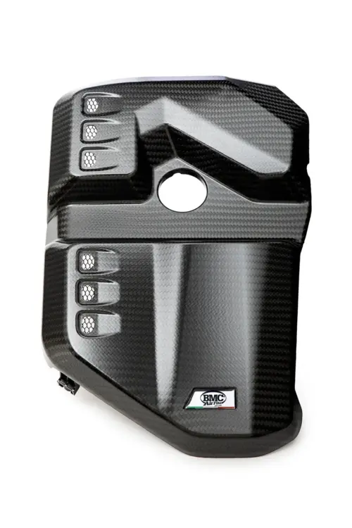 BMC karbonski sesalni komplet CKS CKS00007 za BMW M2, M3, M4 – 1 × karbonski pokrov motorja, mat karbon