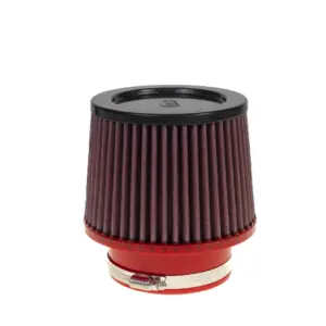 BMC stožčasti zračni filter FBSA100-110C – priključek Ø100 mm, višina 156 mm, karbonski pokrov
