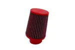 BMC stožčasti zračni filter FBSA60-128 – priključek Ø60 mm, višina 173 mm, poliuretanski pokrov