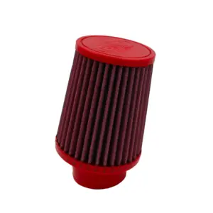 BMC stožčasti zračni filter FBSA60-128 – priključek Ø60 mm, višina 173 mm, poliuretanski pokrov