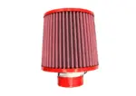 BMC stožčasti zračni filter FBSA60-140 – priključek Ø60 mm, višina 186 mm, poliuretanski pokrov