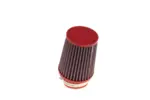 BMC stožčasti zračni filter FBSA65-128 – priključek Ø65 mm, višina 143 mm, poliuretanski pokrov