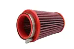 BMC stožčasti zračni filter FBSA65-130 – priključek Ø65 mm, višina 145 mm, poliuretanski pokrov