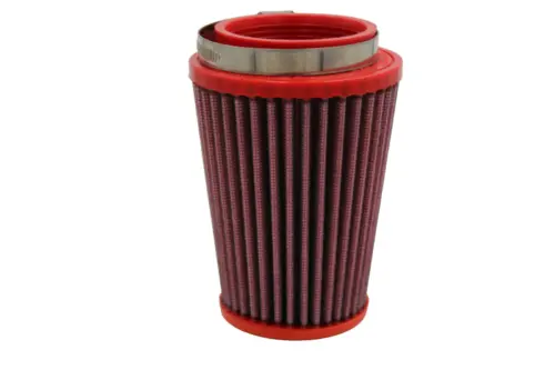 BMC stožčasti zračni filter FBSA65-130 – priključek Ø65 mm, višina 145 mm, poliuretanski pokrov