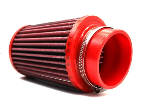 BMC stožčasti zračni filter FBSA70-128 – priključek Ø70 mm, višina 165 mm, poliuretanski pokrov