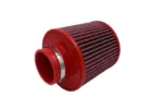 BMC stožčasti zračni filter FBSA70-140 – priključek Ø70 mm, višina 186 mm, poliuretanski pokrov