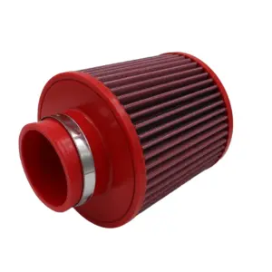 BMC stožčasti zračni filter FBSA70-140 – priključek Ø70 mm, višina 186 mm, poliuretanski pokrov