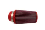 BMC stožčasti zračni filter FBSA70-150 – priključek Ø70 mm, višina 198 mm, poliuretanski pokrov