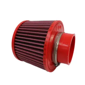 BMC stožčasti zračni filter FBSA76-110 – priključek Ø76 mm, višina 153 mm, poliuretanski pokrov