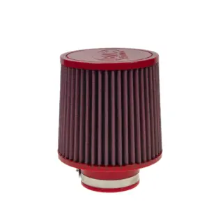 BMC stožčasti zračni filter FBSA76-140 – priključek Ø76 mm, višina 183 mm, poliuretanski pokrov