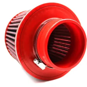 BMC stožčasti zračni filter FBSA80-110 – priključek Ø80 mm, višina 156 mm, poliuretanski pokrov