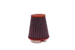 BMC stožčasti zračni filter FBSA80-124P – priključek Ø80 mm, višina 142 mm, plastični pokrov