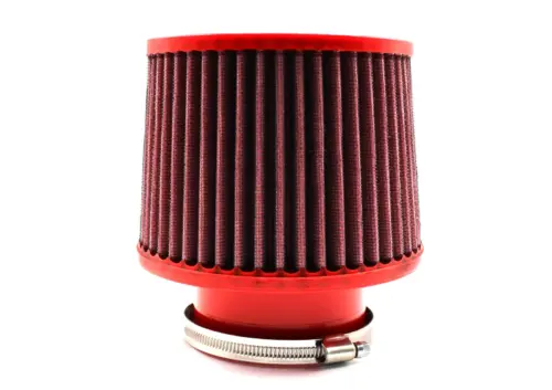 BMC stožčasti zračni filter FBSA85-110 – priključek Ø85 mm, višina 156 mm, poliuretanski pokrov