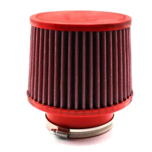 BMC stožčasti zračni filter FBSA90-110 – priključek Ø90 mm, višina 156 mm, poliuretanski pokrov