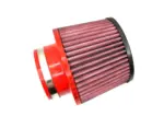 BMC stožčasti zračni filter FBSA90-110C – priključek Ø90 mm, višina 156 mm, karbonski pokrov