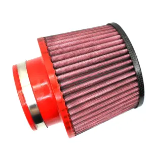 BMC stožčasti zračni filter FBSA90-110C – priključek Ø90 mm, višina 156 mm, karbonski pokrov